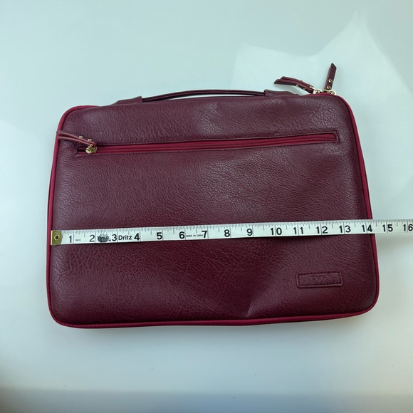 FYY Red Padded Laptop Bag N250-14 - Picture 7 of 9